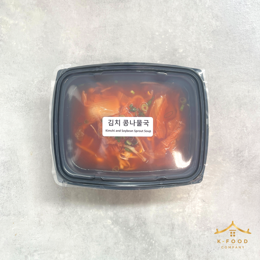 김치콩나물국 조리법 (완조리) Kimchi & Soybean Sprout Soup (Cooked) Recipe
