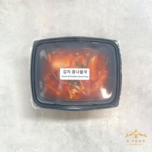 김치콩나물국 조리법 (완조리) Kimchi & Soybean Sprout Soup (Cooked) Recipe