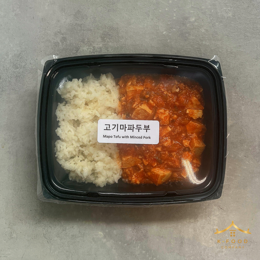 고기마파두부덮밥 조리법 (완조리) Mapo Tofu with Minced Pork Rice (Cooked) Recipe