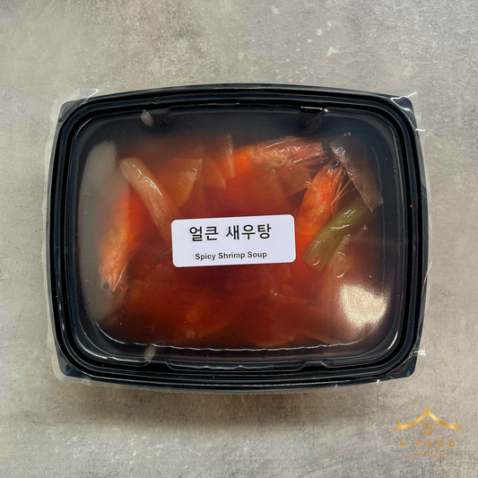 얼큰새우탕 조리법 (완조리) Spicy Shrimp Soup (Cooked) Recipe