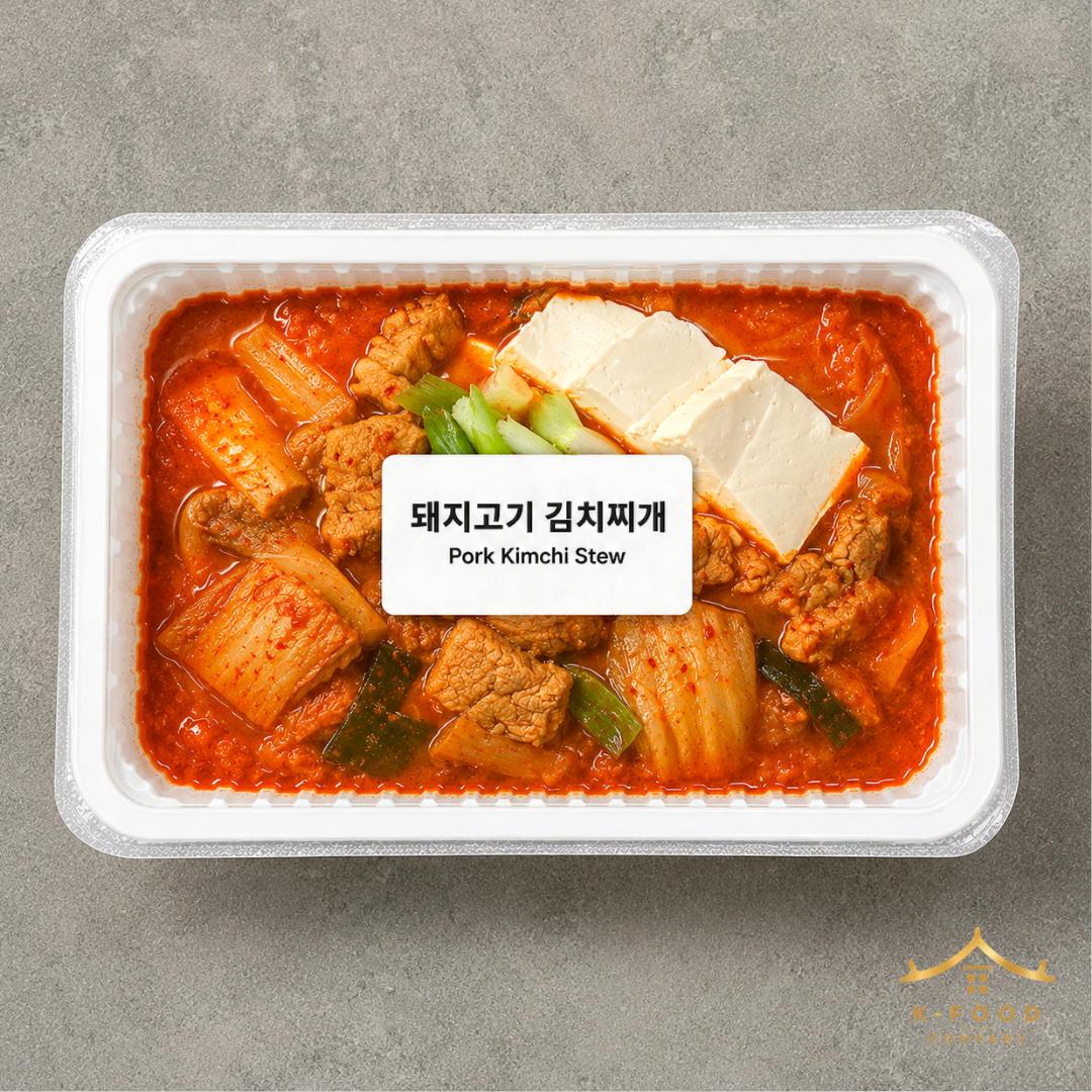 돼지고기 김치찌개 (완조리) Pork Kimchi Stew (Cooked)
