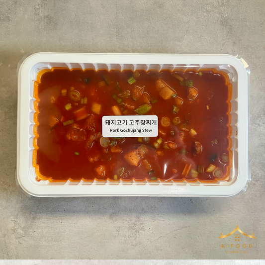 돼지고기 고추장찌개 (완조리) 조리법 Pork Gochujang Stew (Cooked) Recipe