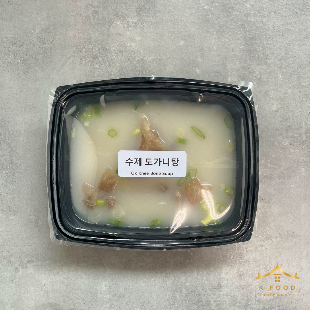 수제 도가니탕 조리법 (완조리) Ox Knee Bone Soup(Cooked) Recipe
