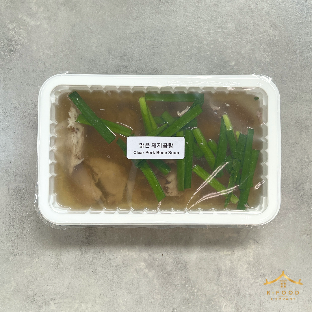 맑은 돼지곰탕 조리법 (완조리) Clear Pork Bone Soup (Cooked) Recipe