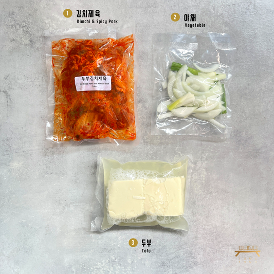 두부 김치제육볶음 조리법 Stir-fried Pork and Kimchi with Tofu Recipe