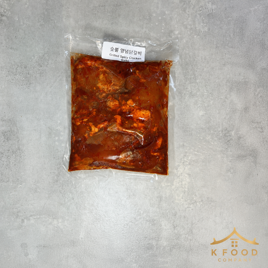 숯불 양념닭갈비 조리법 Grilled Spicy Chicken Galbi Recipe