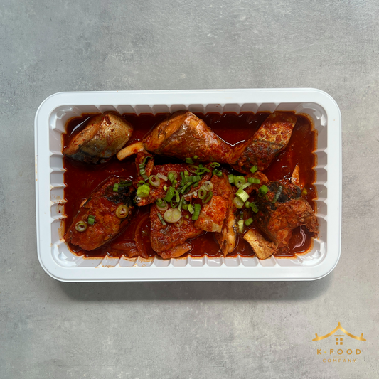 고등어 조림 조리법 (완조리) Spicy Braised Mackerel Recipe (Cooked)