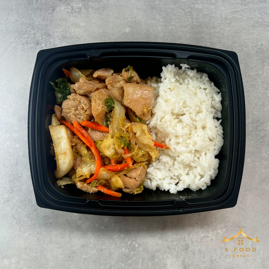 간장 닭불고기 덮밥 (완조리) Soy sauce chicken bulgogi rice bowl (Cooked)