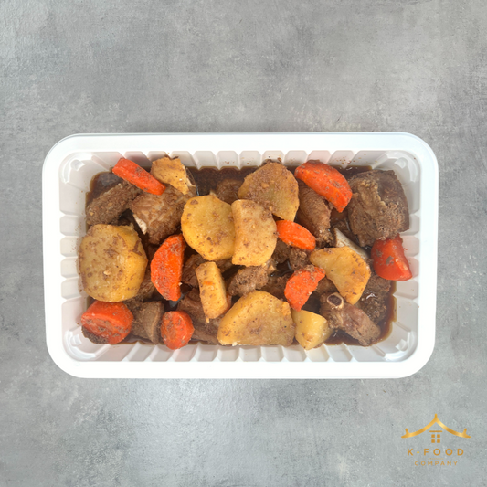 간장 돼지등갈비찜 조리법 (완조리) Soy Braised Pork Back Ribs (Cooked) Recipe