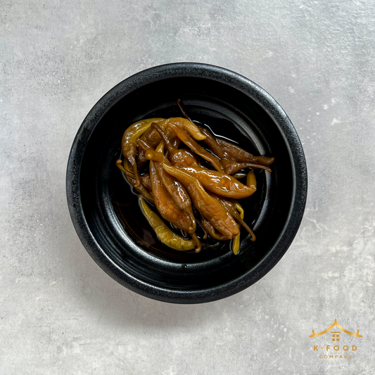 청양초 간장 장아찌 Soy Pickled Cheongyang Chili Peppers