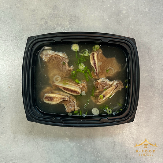 전통 갈비탕 조리법 (완조리) BEEF SHORT RIB SOUP (Cooked) Recipe