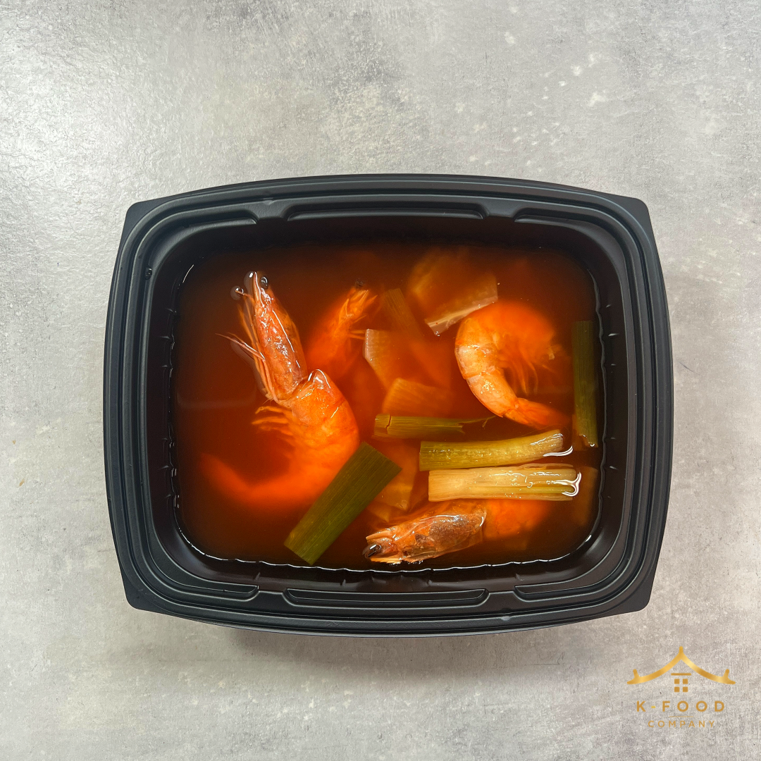 얼큰새우탕 조리법 (완조리) Spicy Shrimp Soup (Cooked) Recipe