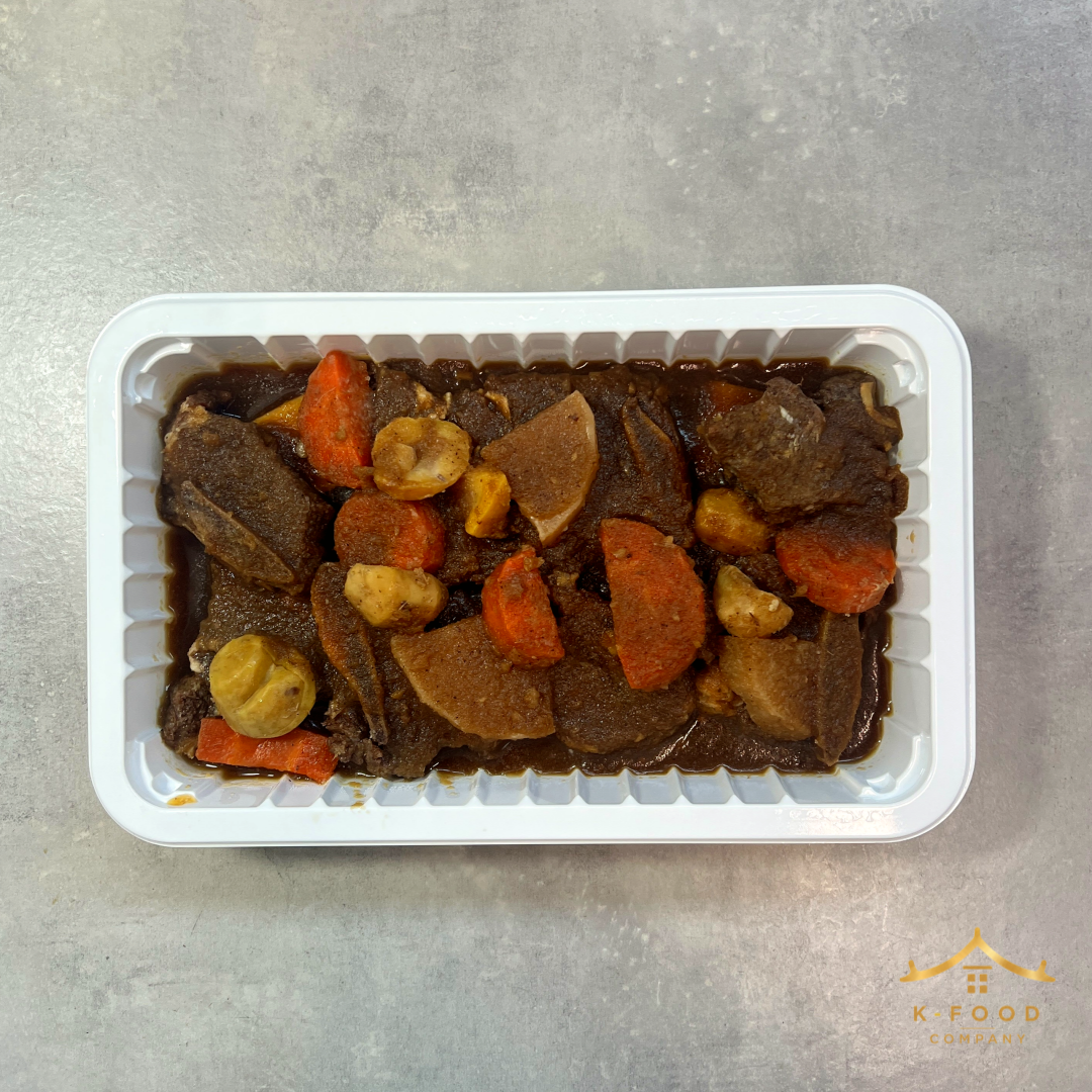 소갈비찜 (완조리) Braised Beef Short Ribs (Cooked)