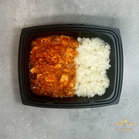 고기마파두부덮밥 (완조리) Mapo Tofu with Minced Pork Rice (Cooked)