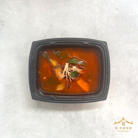 육개장 조리법 (완조리) Spicy Korean Beef Soup (Cooked) Recipe