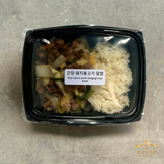 간장 돼지불고기 덮밥 조리법 (완조리) Soy sauce pork bulgogi rice bowl (Cooked) Recipe