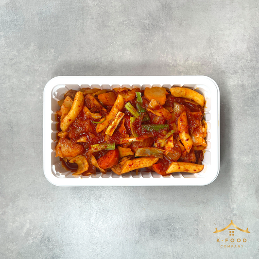 닭볶음탕 (완조리) Spicy Korean Chicken Stew (Cooked)