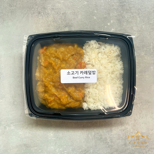 소고기 카레덮밥 조리법 (완조리) Beef Curry Rice (Cooked) Recipe
