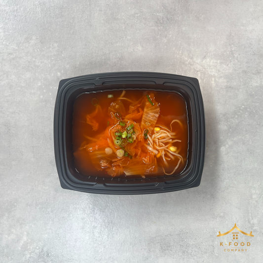 김치콩나물국 (완조리) 1인분 / Kimchi & Soybean Sprout Soup (Cooked) Serves 1 Person