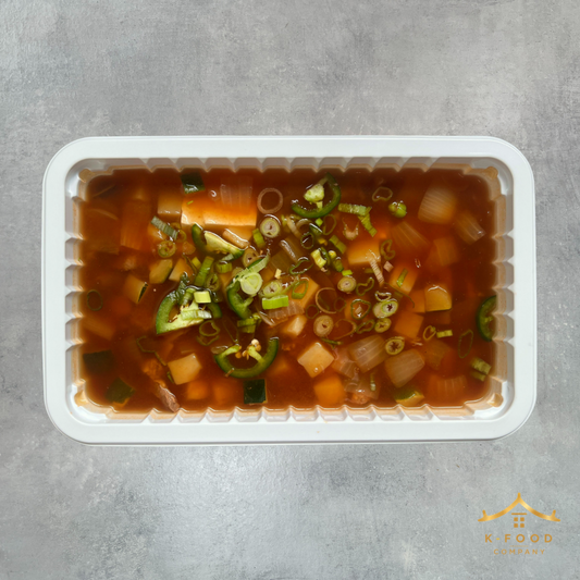 소고기 된장찌개 조리법 (완조리) Beef Soybean Paste Stew (Cooked) Recipe