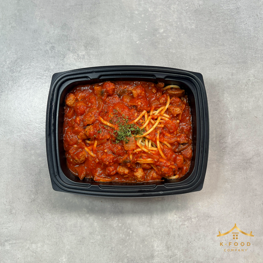 (NEW) 토마토 소시지 파스타 (완조리) Tomato Sausage Pasta (Cooked)