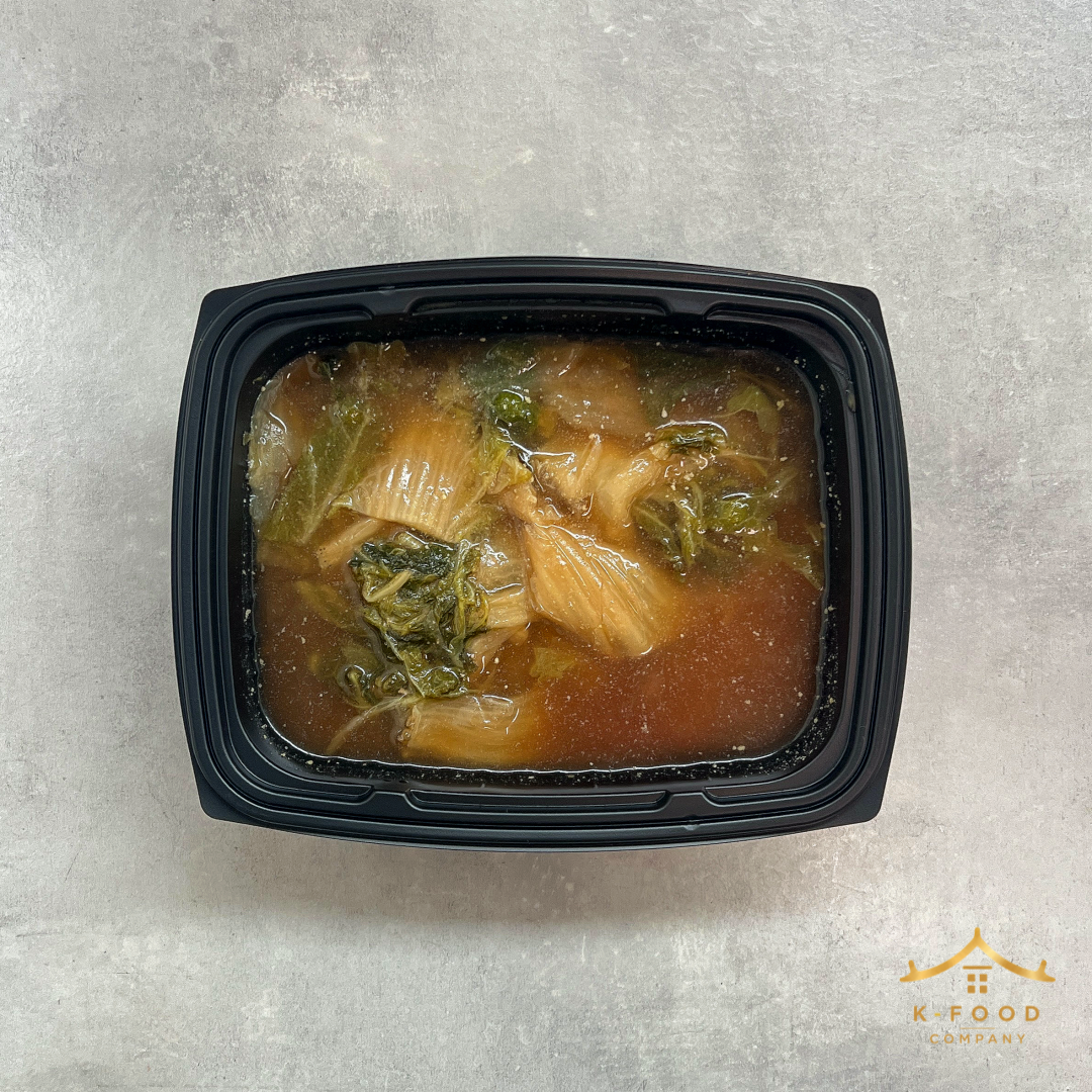 소고기 우거지 된장국 조리법 (완조리) Beef & Ugeoji Miso Soup (Cooked) Recipe