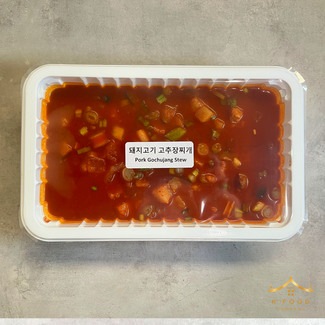 돼지고기 고추장찌개 (완조리) 조리법 Pork Gochujang Stew (Cooked) Recipe