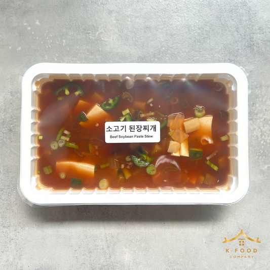 소고기 된장찌개 조리법 (완조리) Beef Soybean Paste Stew (Cooked) Recipe