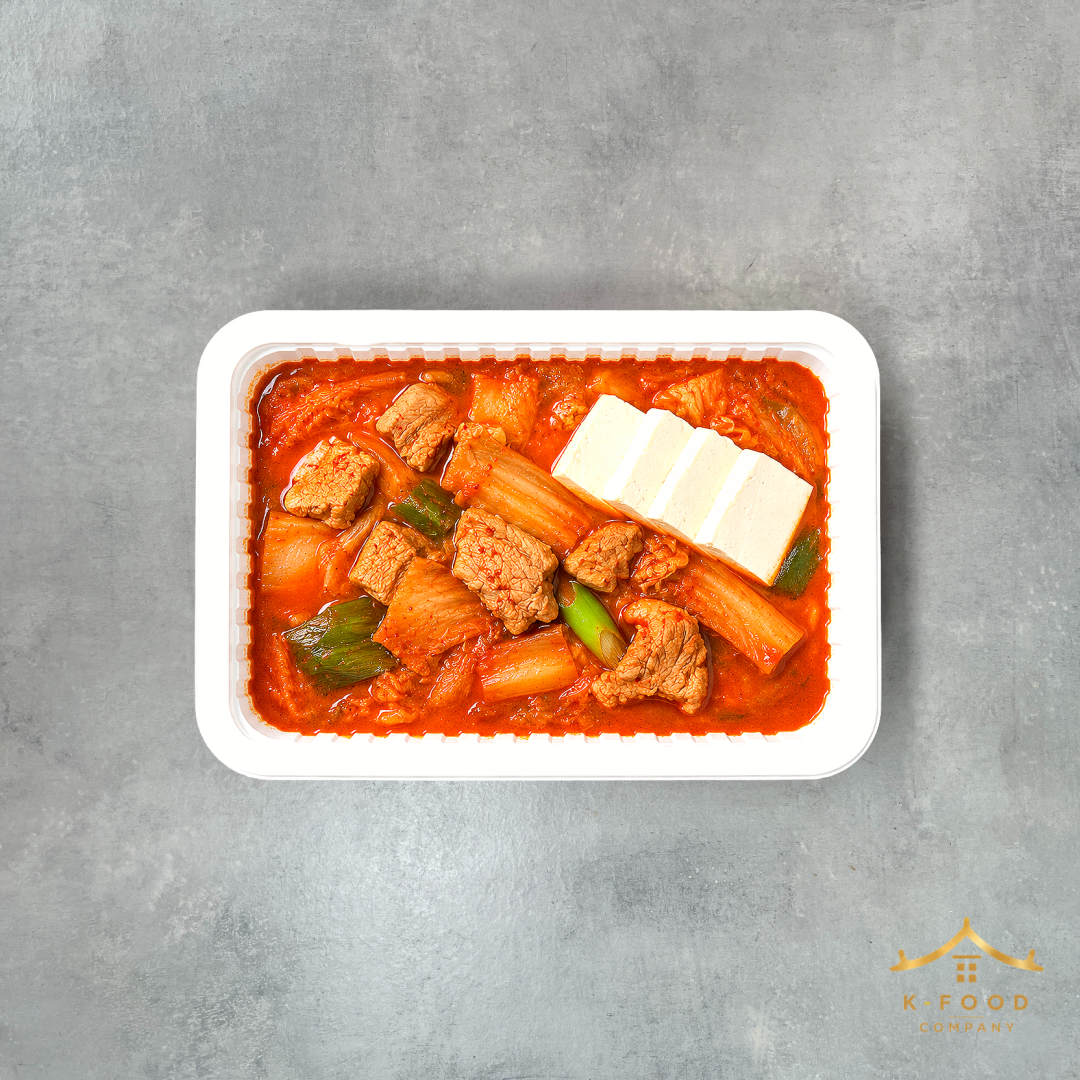 돼지고기 김치찌개 (완조리) 1인분 Pork Kimchi Stew (Cooked) Serves 1 Person
