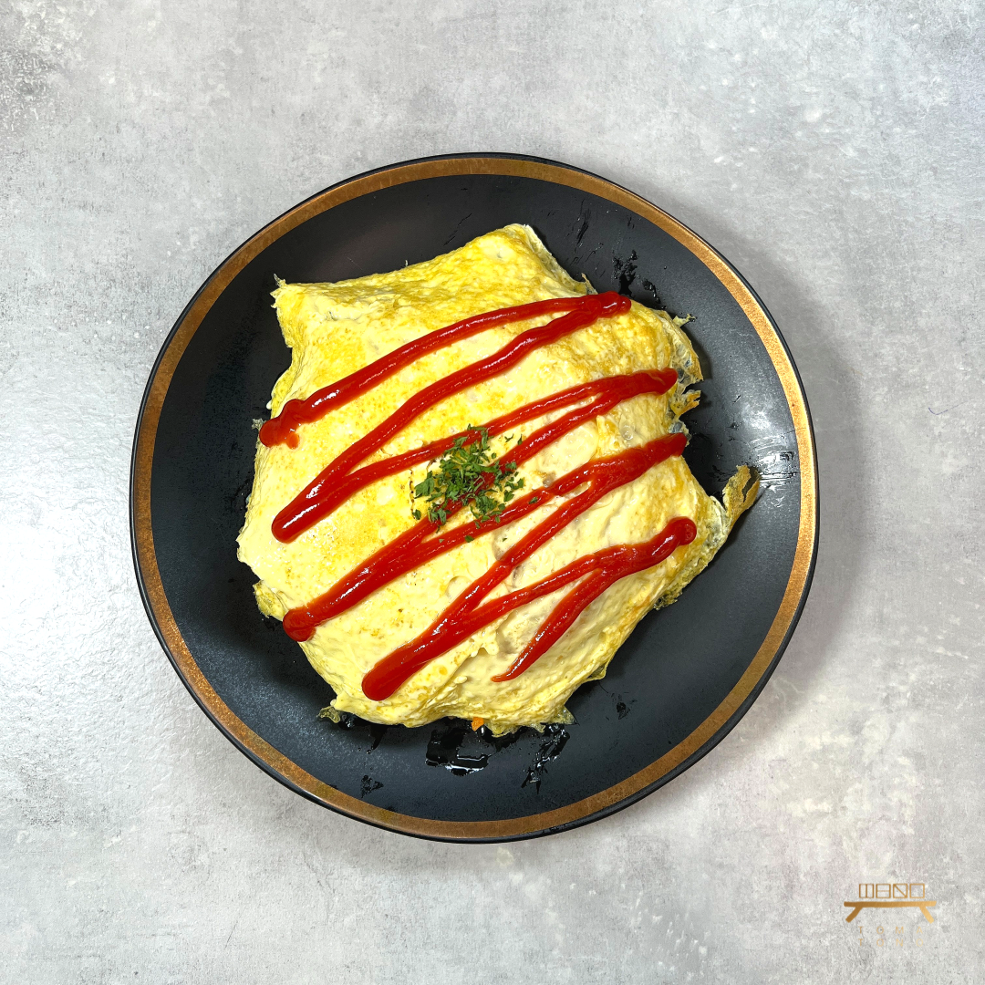 치킨 오므라이스 조리법 Chicken Omelette Rice Recipe