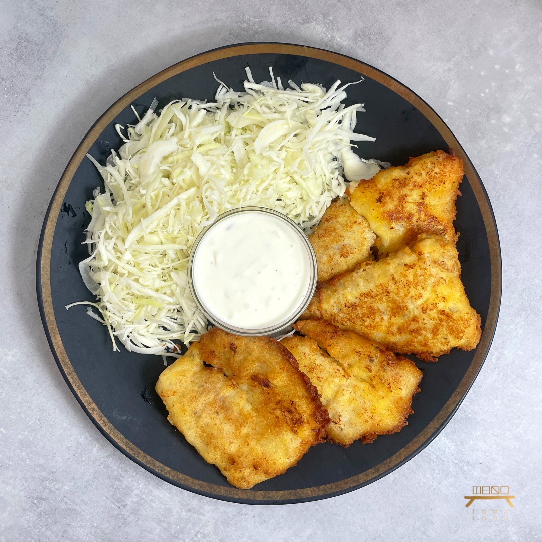 생선까스와 타르타르 소스 조리법 Fish Cutlet & Tartar Sauce Recipe