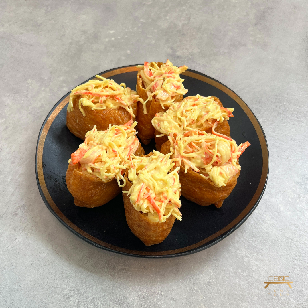 크래미마요 왕유부초밥 10매 Mayonnaise Crab meat on Tofu Skin Sushi 10pcs