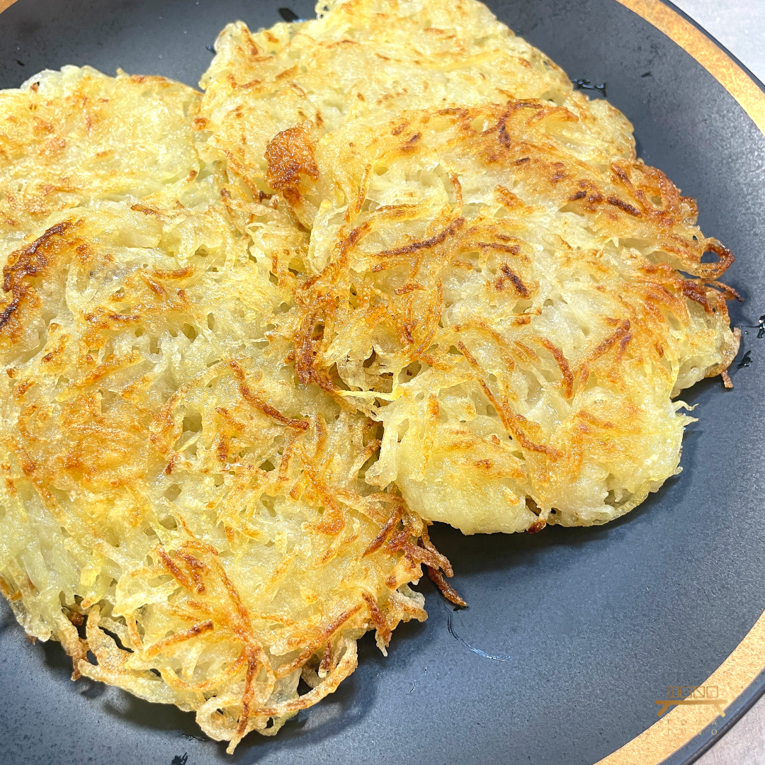 바삭 감자채전 Sliced Potato Pancake