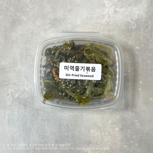 미역줄기볶음 (완조리) 조리법 Sauteed Seaweed Stem (Cooked) Recipe