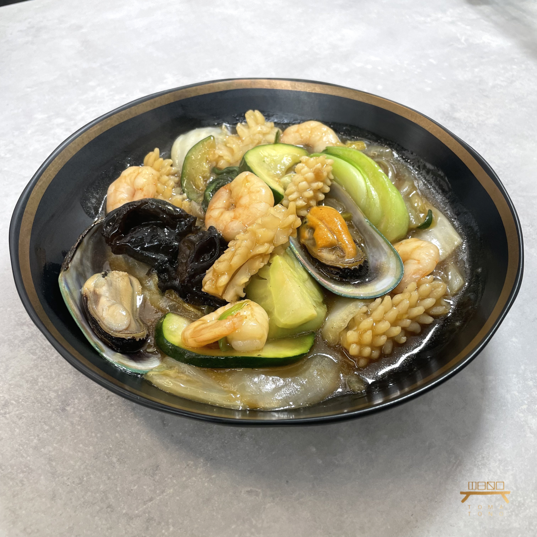 팔보채 조리법 Palbochae, Stir-Fried Seafood and Vegetables Recipe