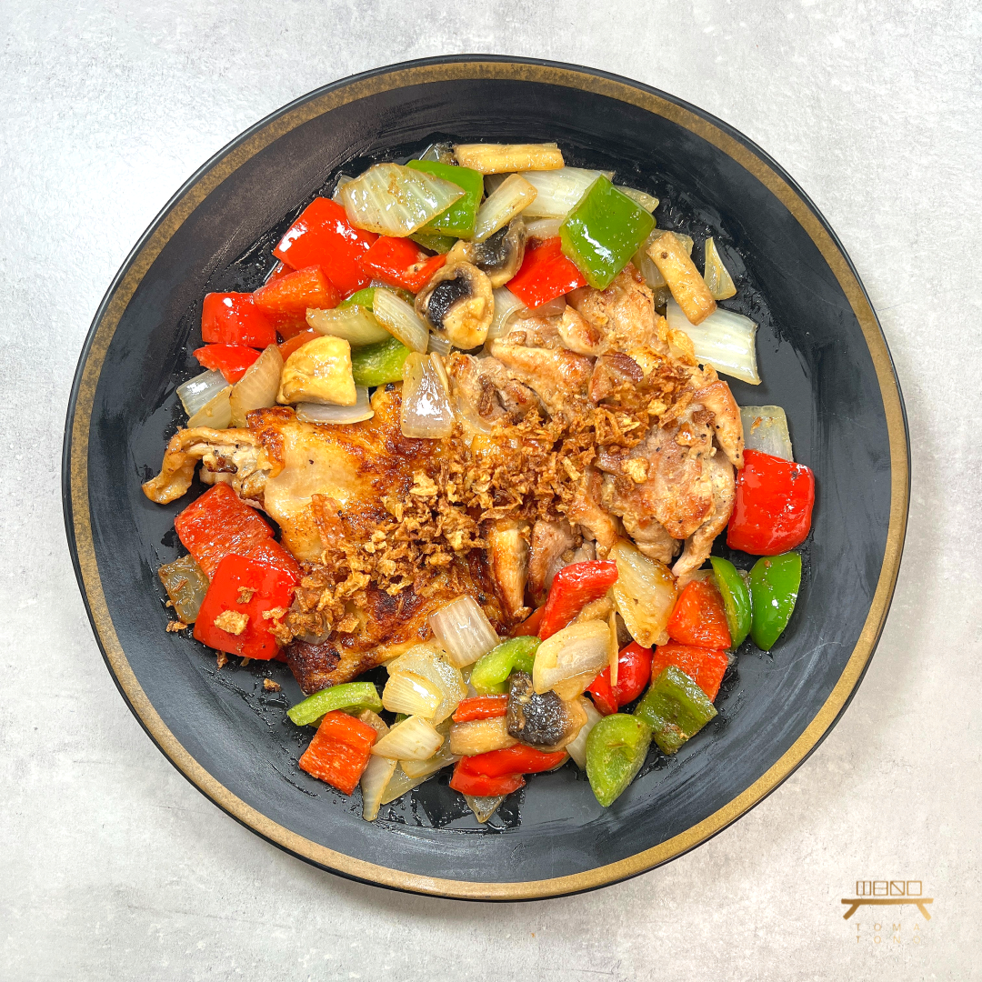 갈릭마요 닭다리살 스테이크 Boneless Drumstick Steak in Garlic Mayonnaise