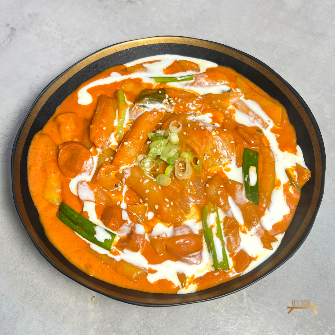 로제떡볶이 Spicy Cream Rose Rice Cake