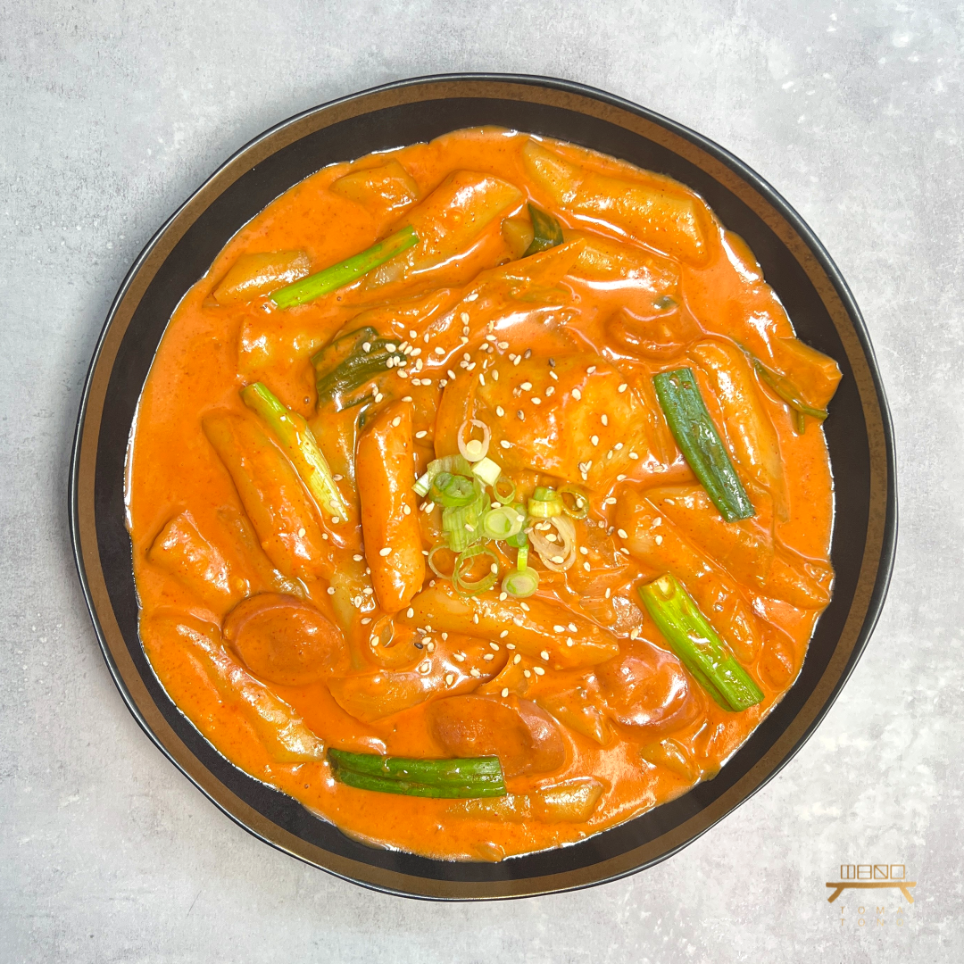 로제떡볶이 Spicy Cream Rose Rice Cake