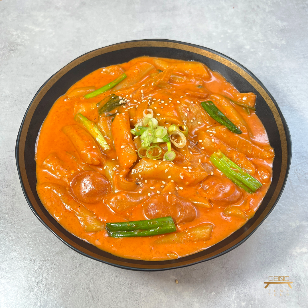 로제떡볶이 Spicy Cream Rose Rice Cake