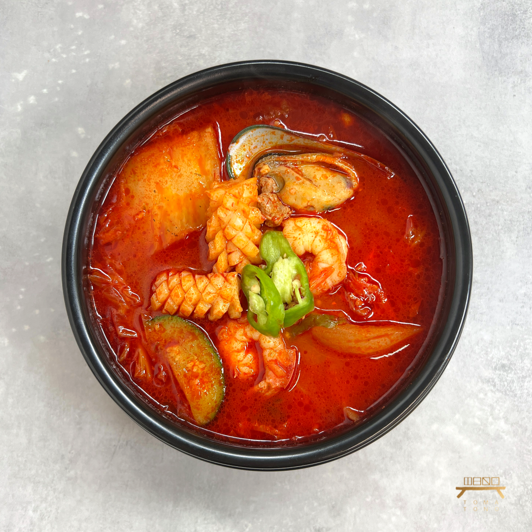 해물 짬뽕탕 조리법 Spicy Seafood Soup, Jjamppong-Tang Recipe