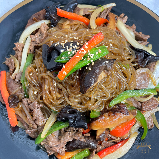 소고기 잡채덮밥 조리법 Beef Japchae Rice Bowl Recipe