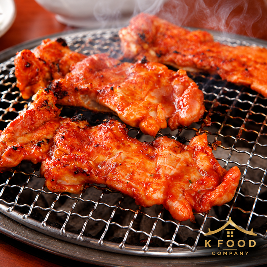 숯불 양념닭갈비 조리법 Grilled Spicy Chicken Galbi Recipe