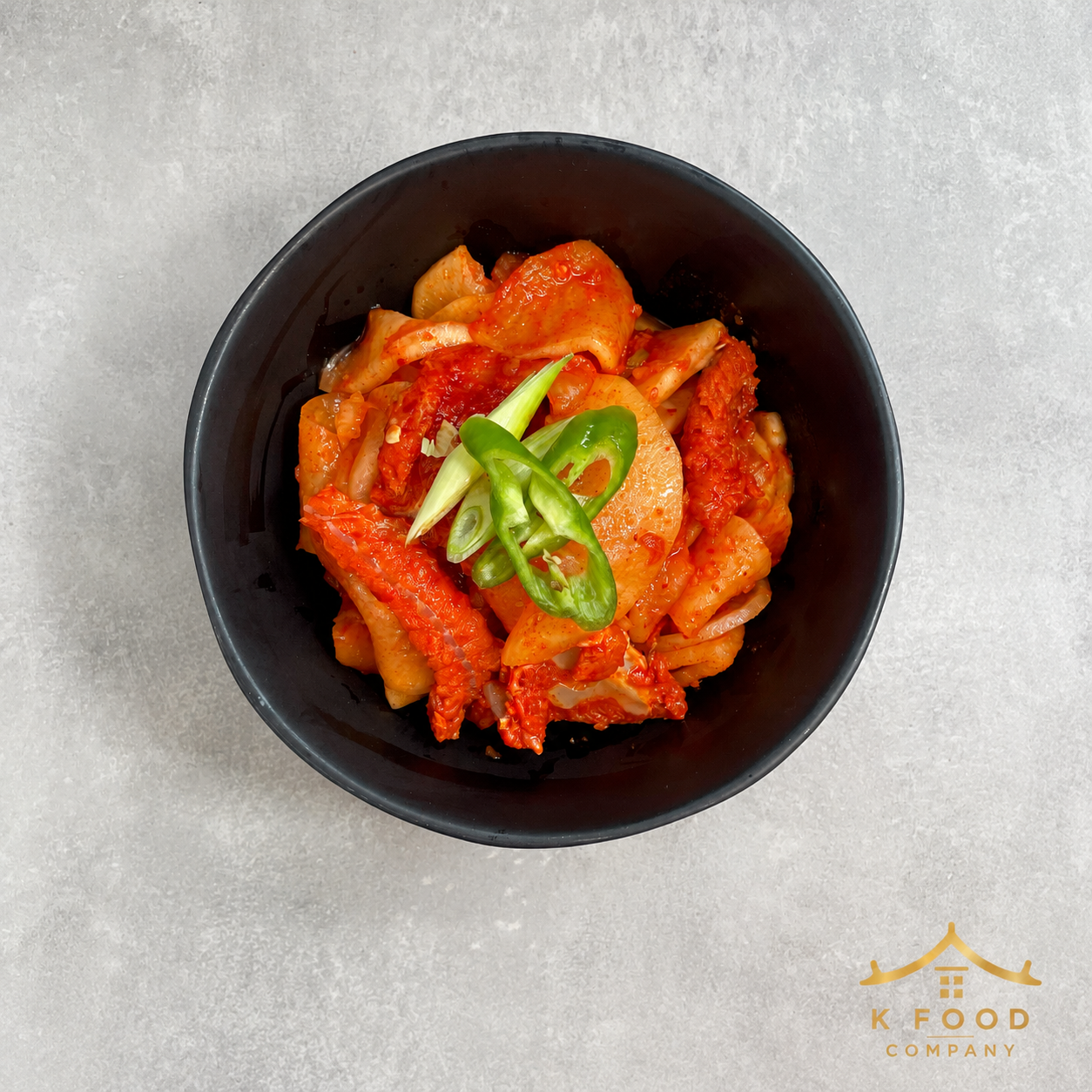 홍어회무침 Spicy Raw Sliced Skate