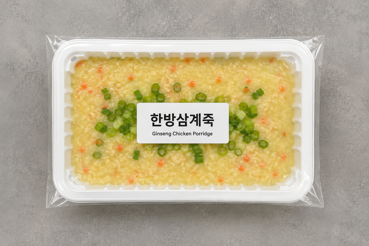 (NEW) 한방삼계죽 (완조리) Ginseng Chicken Porridge (Cooked)