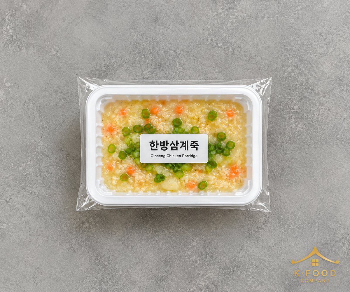 한방삼계죽 (완조리) 1인분 / Ginseng Chicken Porridge (Cooked) Serves 1 Person