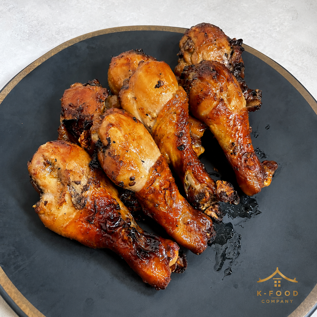 꿀마늘 닭다리구이 Honey Garlic Chicken Drumstick