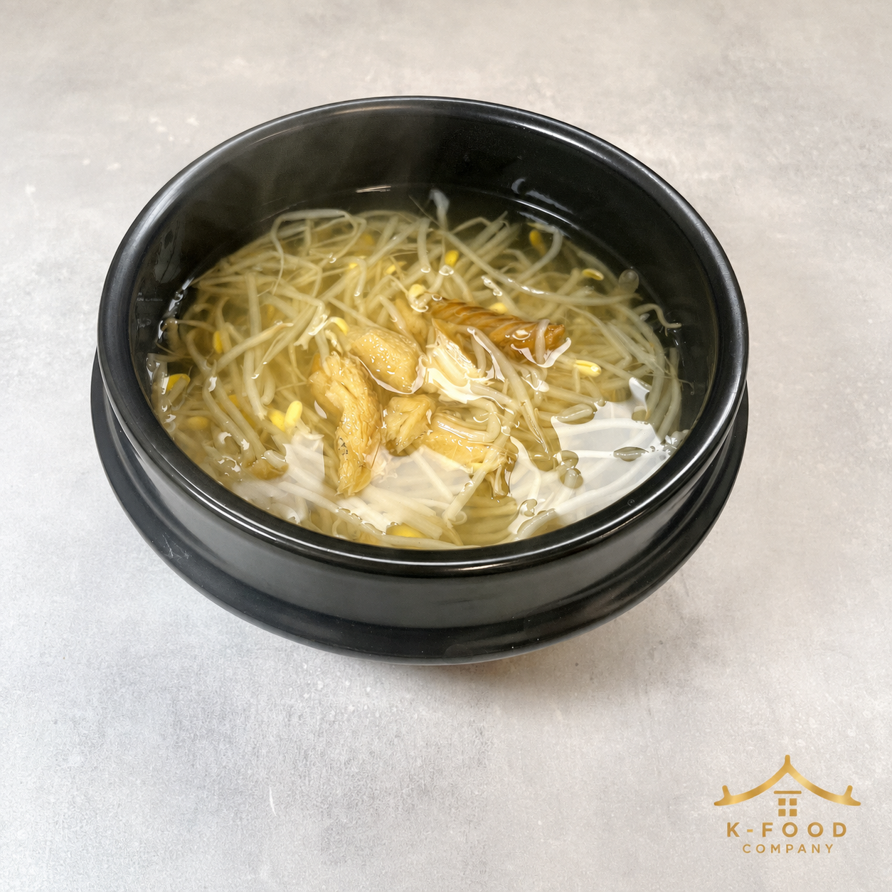 황태 콩나물국 조리법 (완조리) Bean Sprout Soup with Dried Pollack (Cooked) Recipe