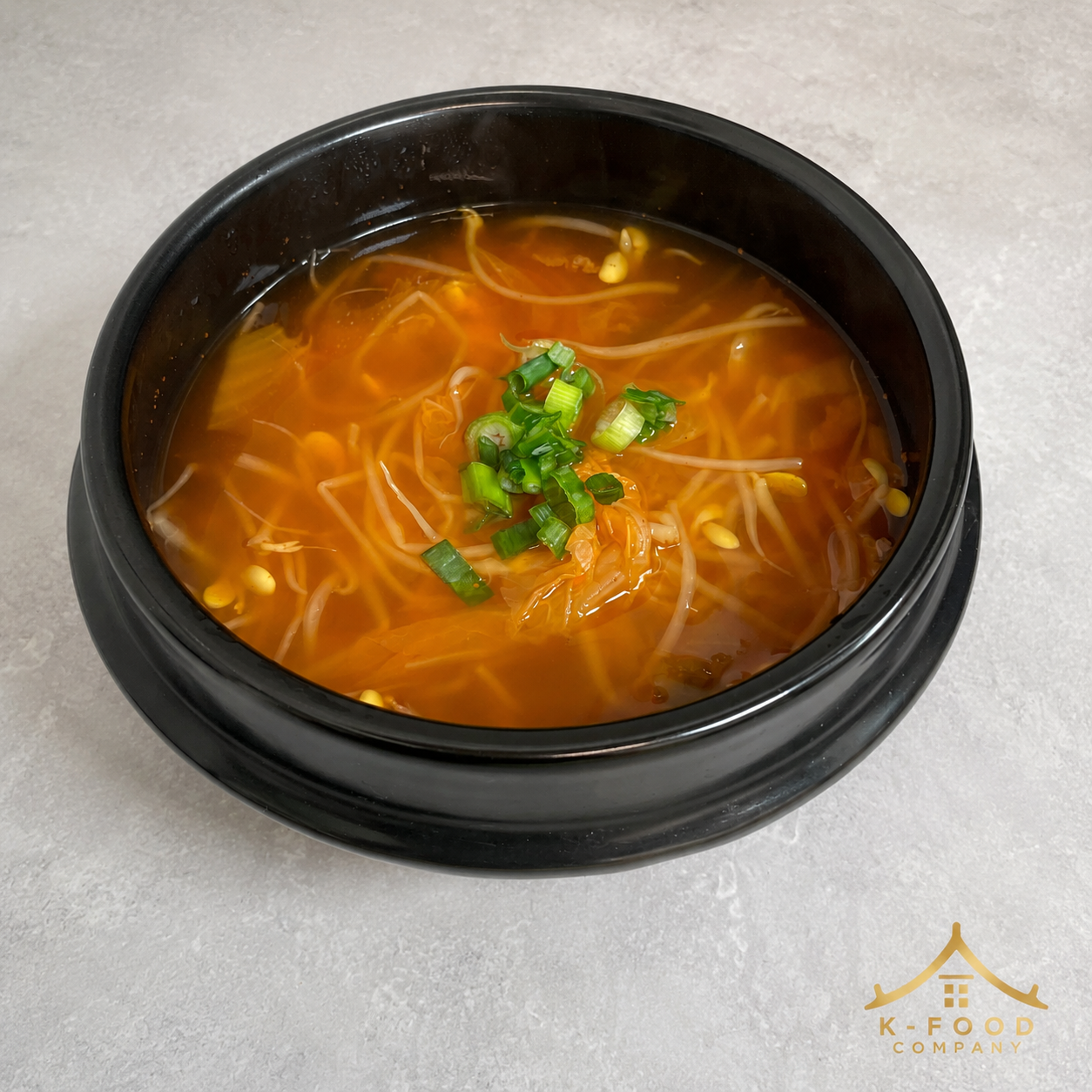김치콩나물국 조리법 (완조리) Kimchi & Soybean Sprout Soup (Cooked) Recipe