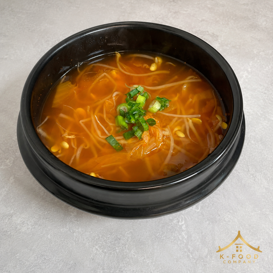 김치콩나물국 조리법 (완조리) Kimchi & Soybean Sprout Soup (Cooked) Recipe