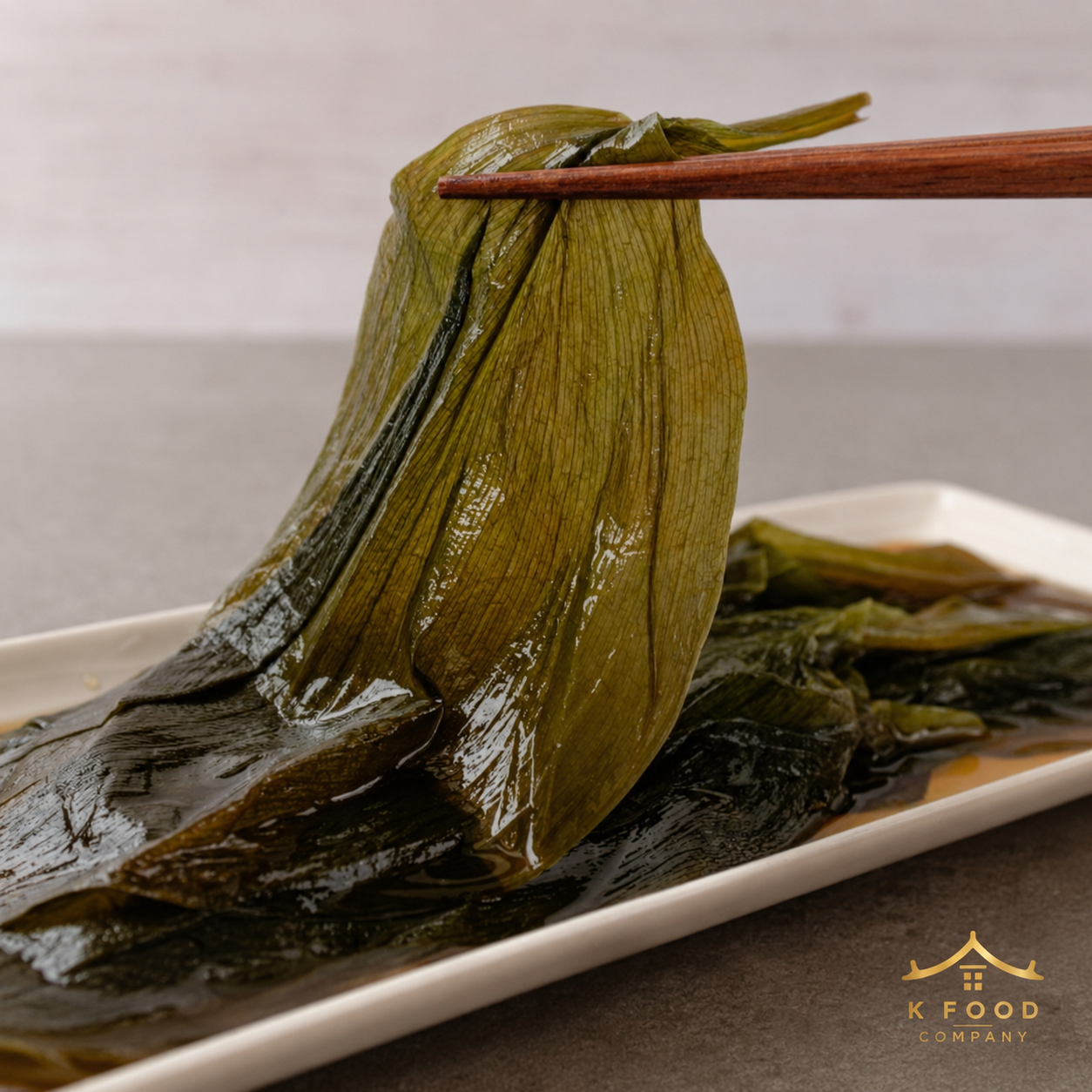 명이나물 PICKLED WILD GARLIC LEAVES